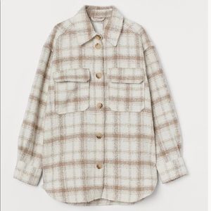 Plaid Shirt Jacket